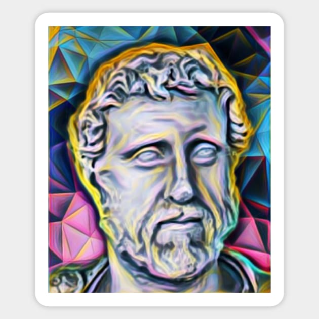 Appian of Alexandria Portrait | Appian of Alexandria Artwork 10 Sticker by JustLit